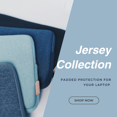 AGVA Jersey Laptop Sleeve 13.3-14.1'' - Blue – agvabags