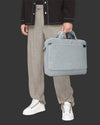 AGVA 15.6'' Collins Briefcase - Grey (New In)